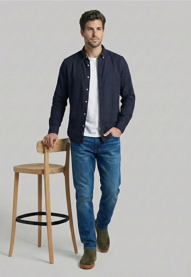 CAMISA SMART CASUAL COVENTRY NAVY - 5