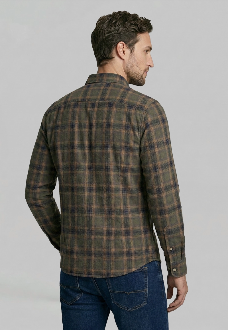 CAMISA CAMBRIDGE MILITAR - 4