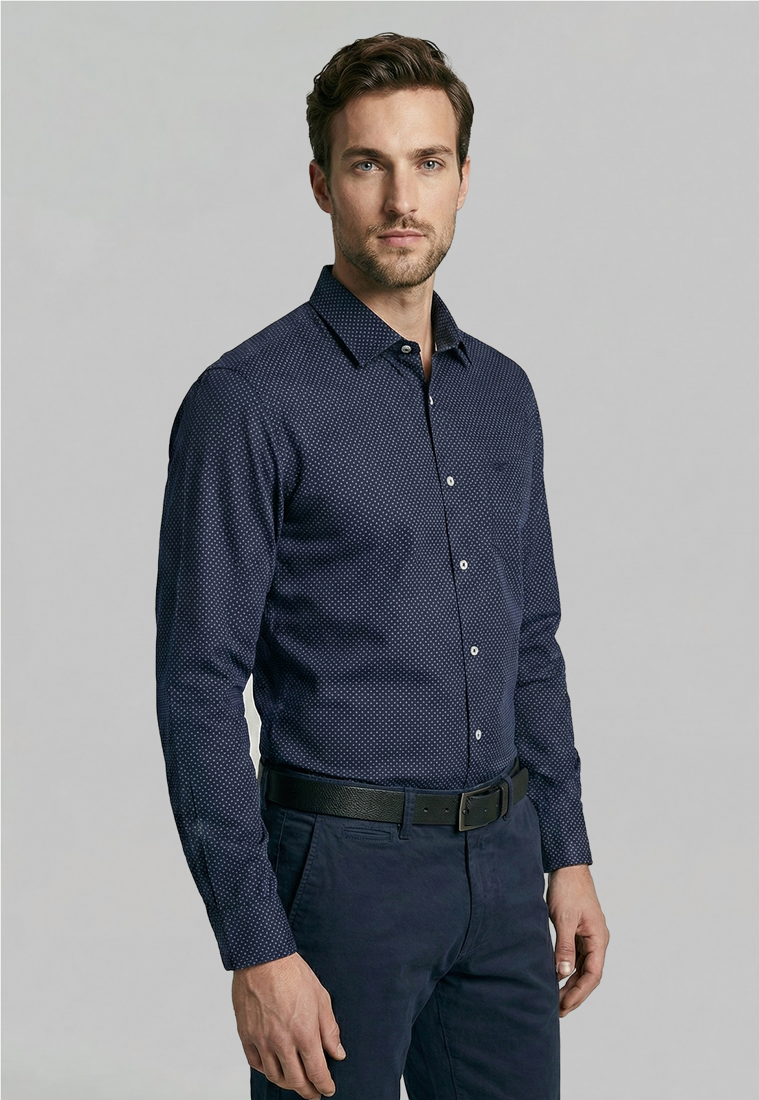 CAMISA BERKELEY NAVY - 1
