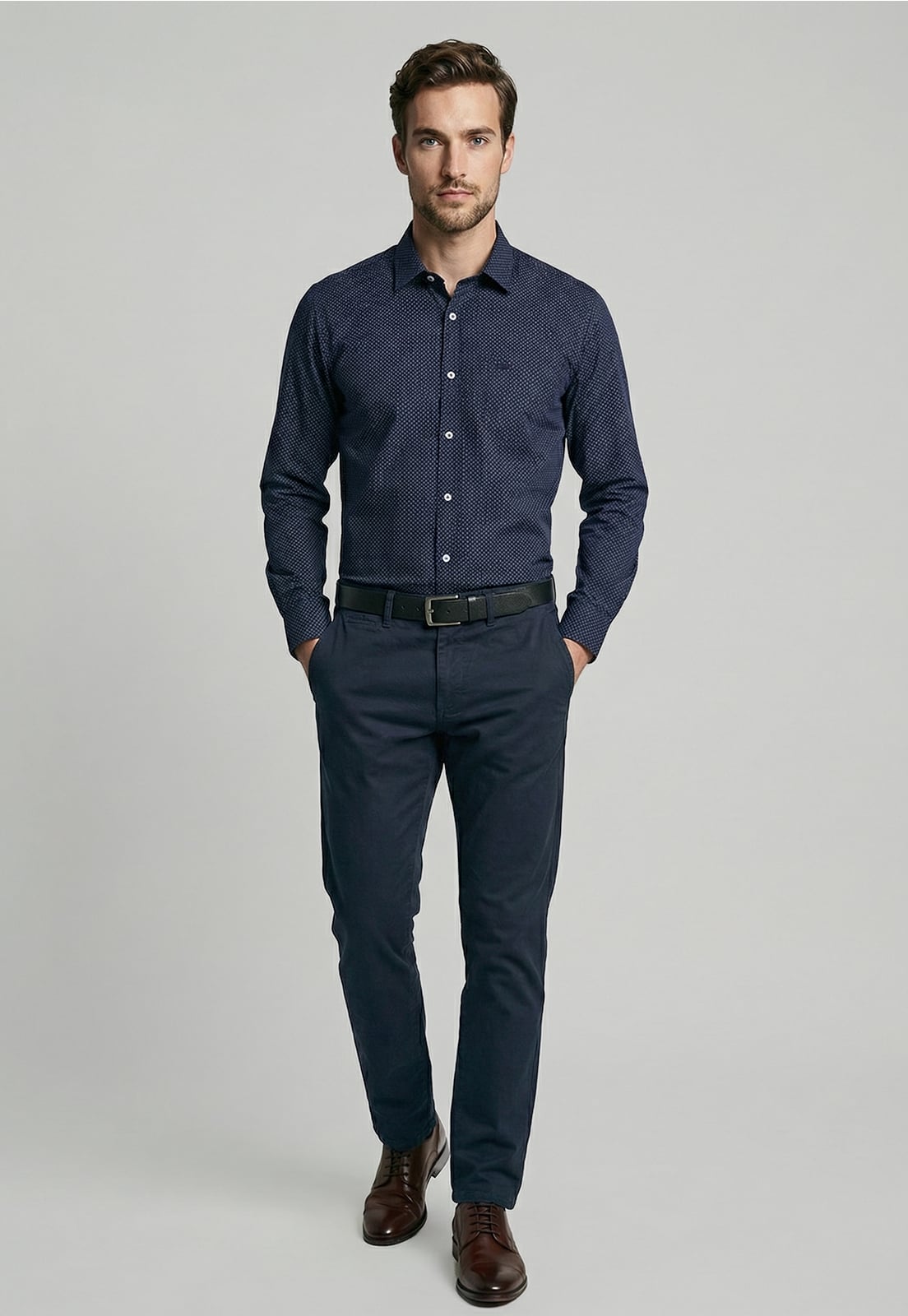CAMISA BERKELEY NAVY - 2