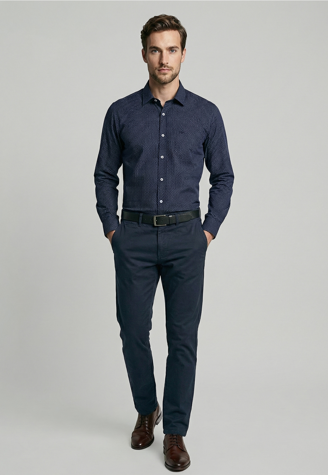 CAMISA BERKELEY NAVY - 2