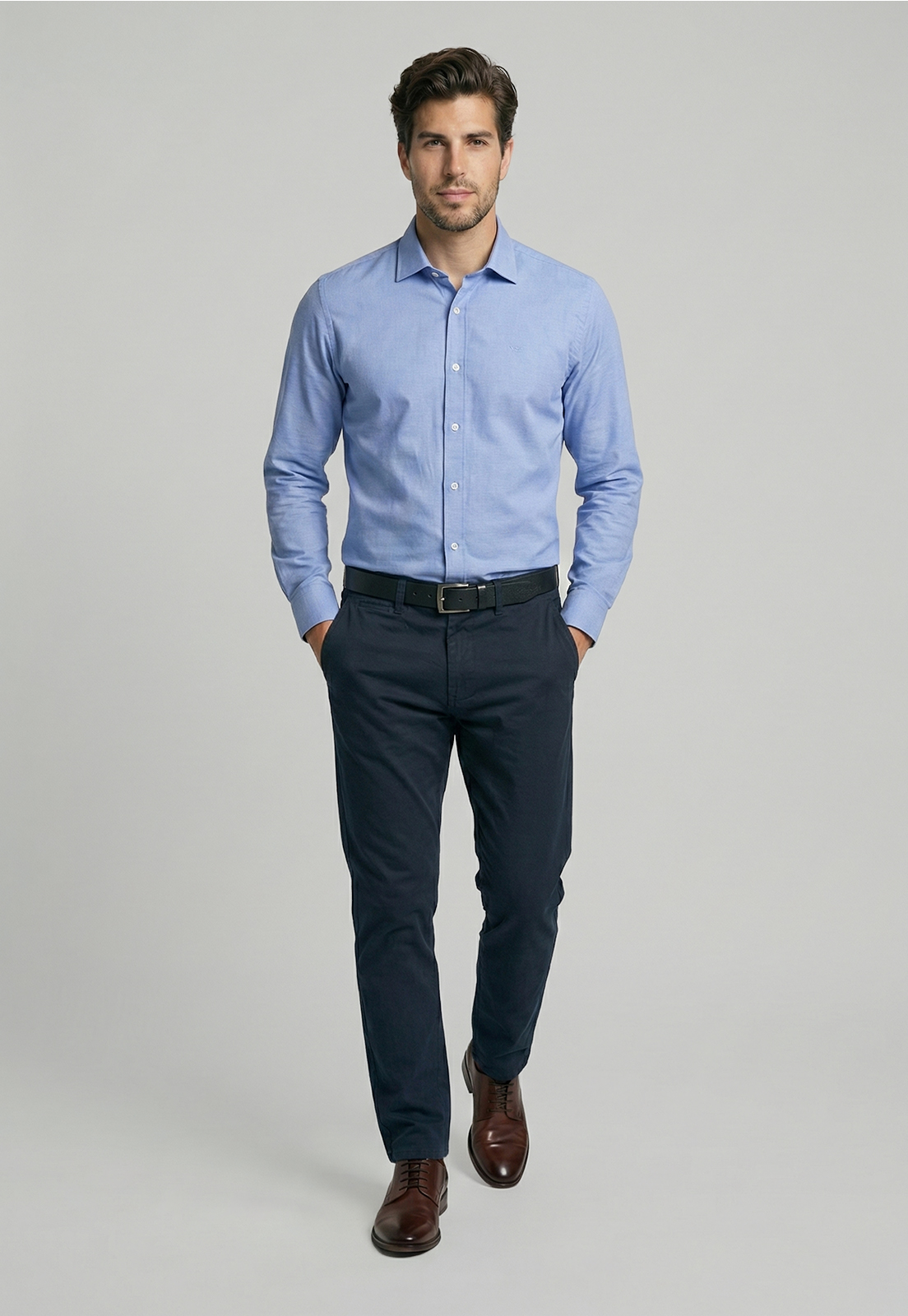 CAMISA SMART CASUAL CONCORDIA BLUE - 2