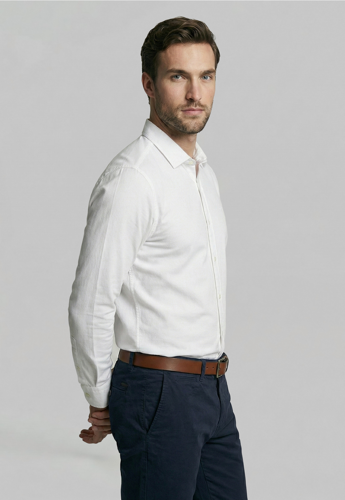 CAMISA SMART CASUAL COVENTRY WHITE - 3