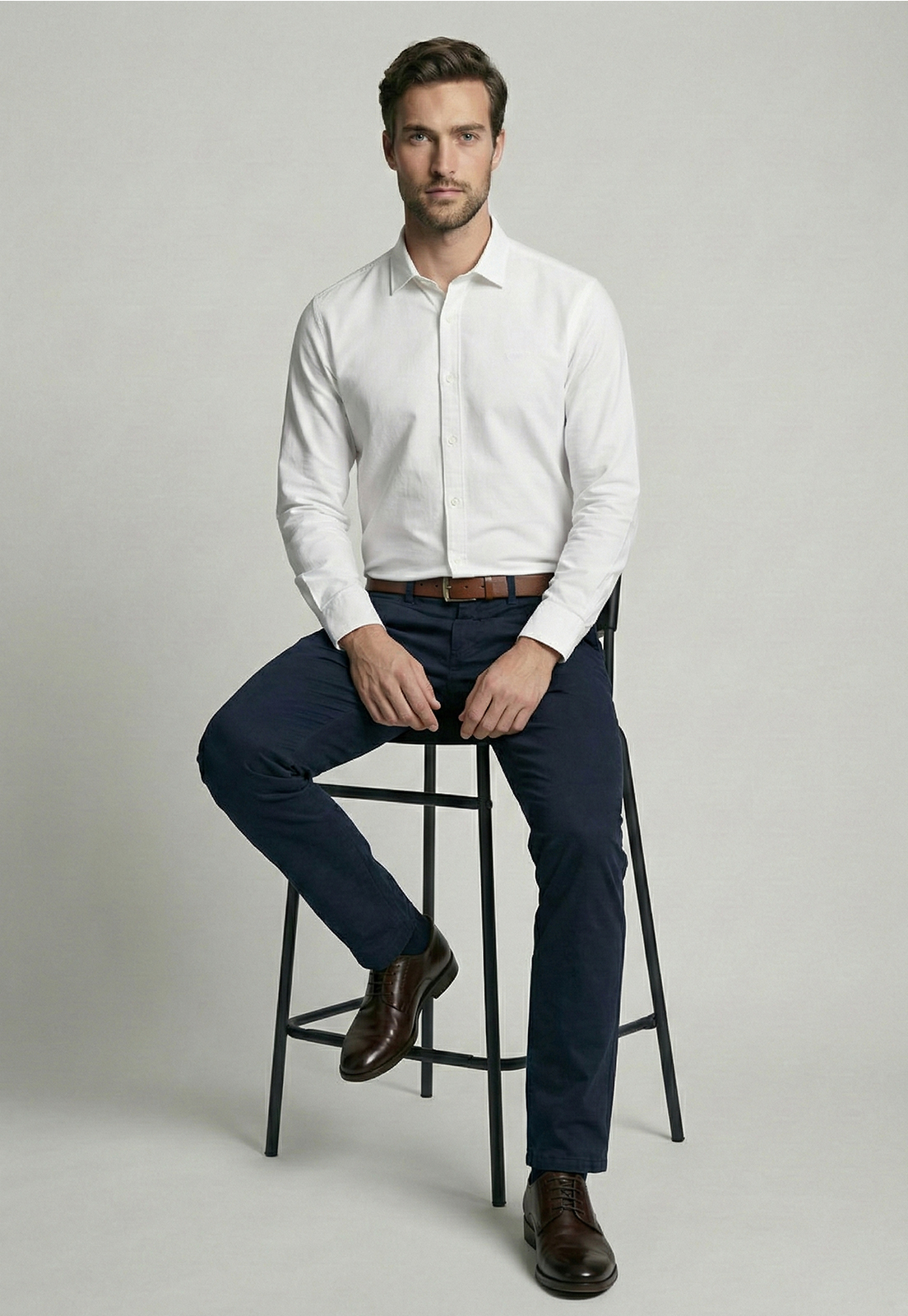 CAMISA SMART CASUAL COVENTRY WHITE - 5