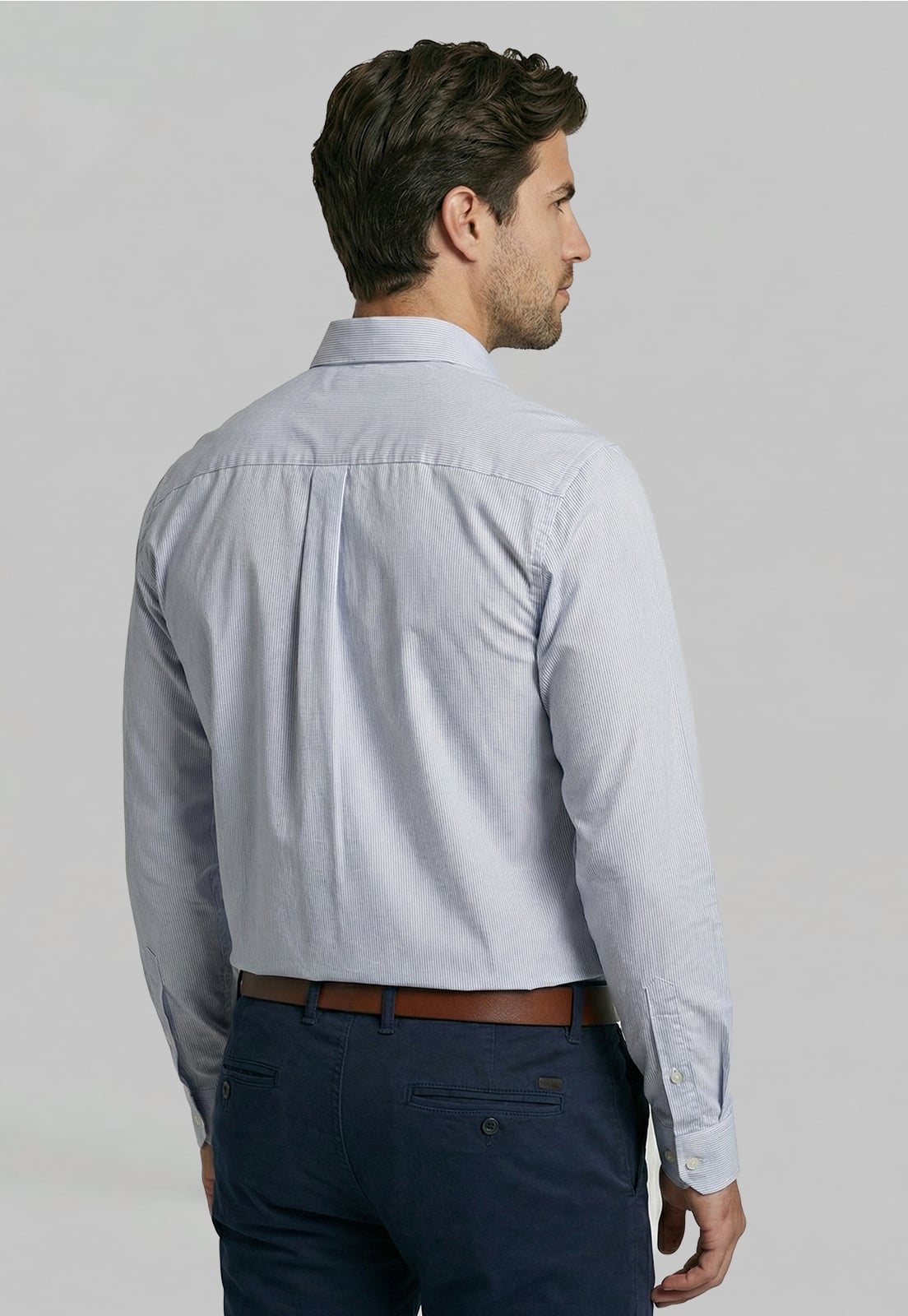 CAMISA SMART CASUAL CALABASAS NAVY - 4