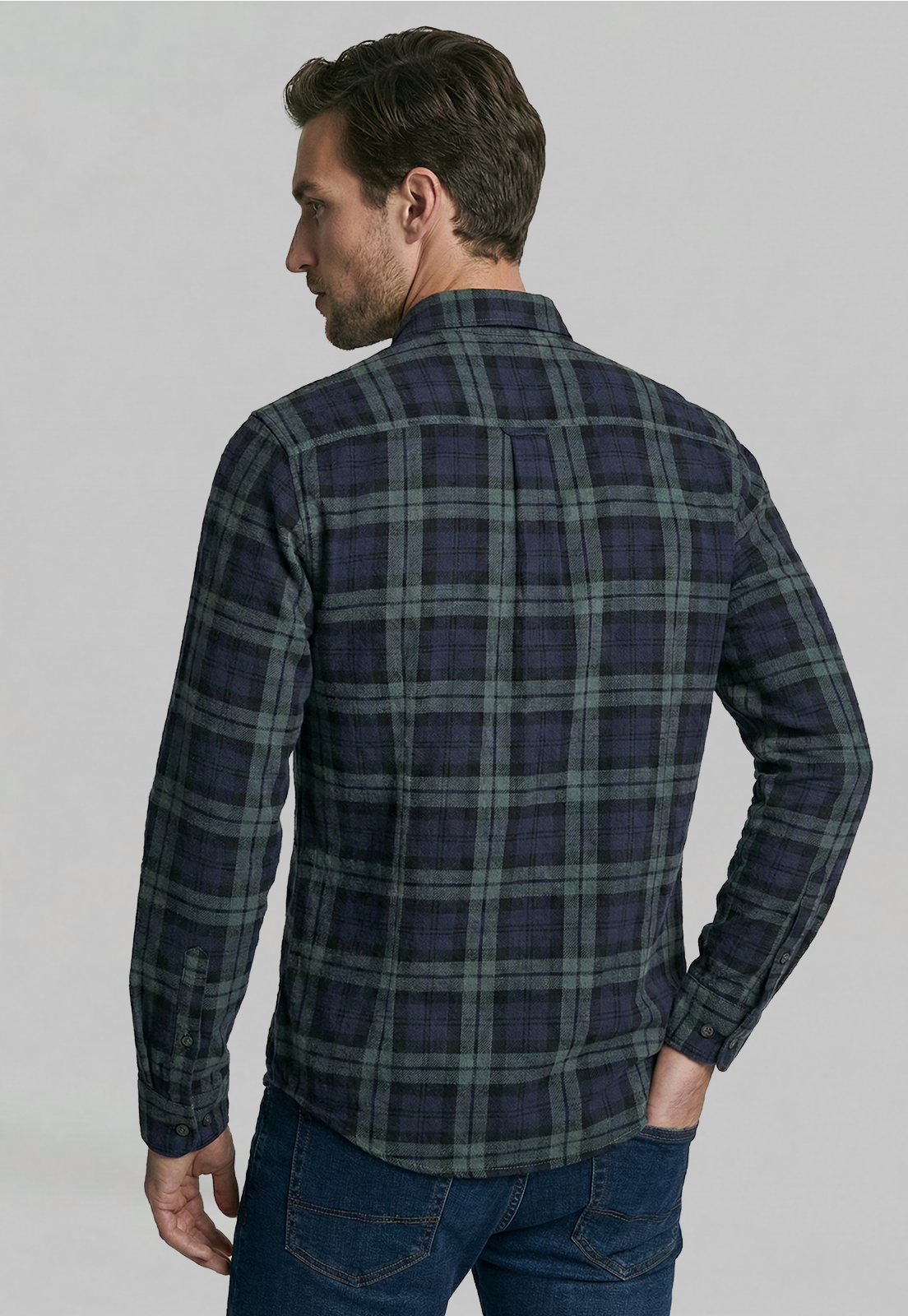 CAMISA COTELE  CASTINE NAVY - 4
