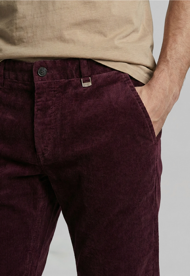 PANTALON CAMDEM BURGUNDY - 3