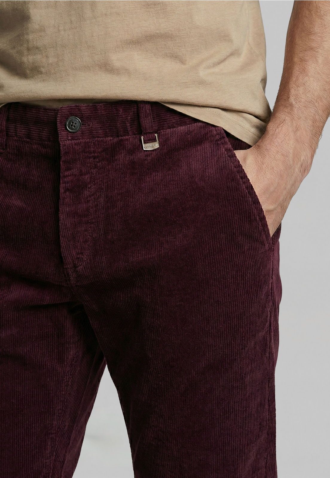 PANTALON CAMDEM BURGUNDY - 3