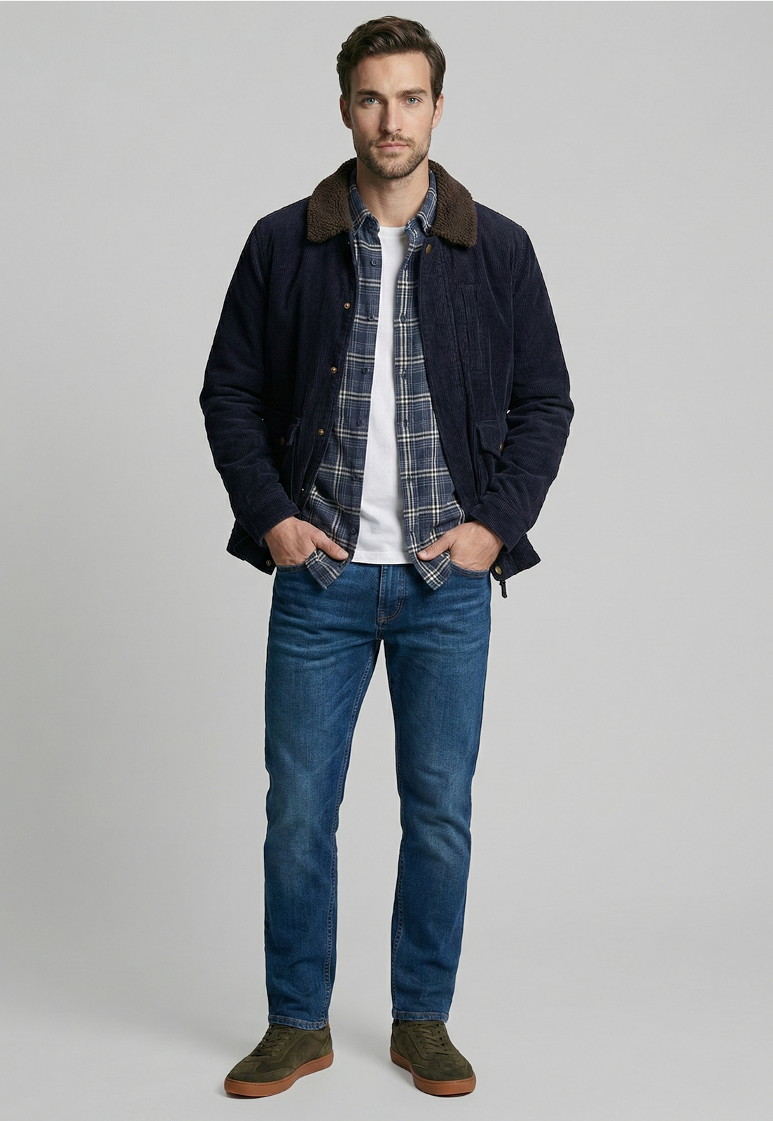 CHAQUETA CINCINATTI NAVY - 2