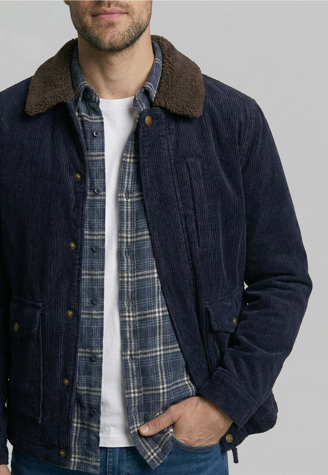 CHAQUETA CINCINATTI NAVY - 3