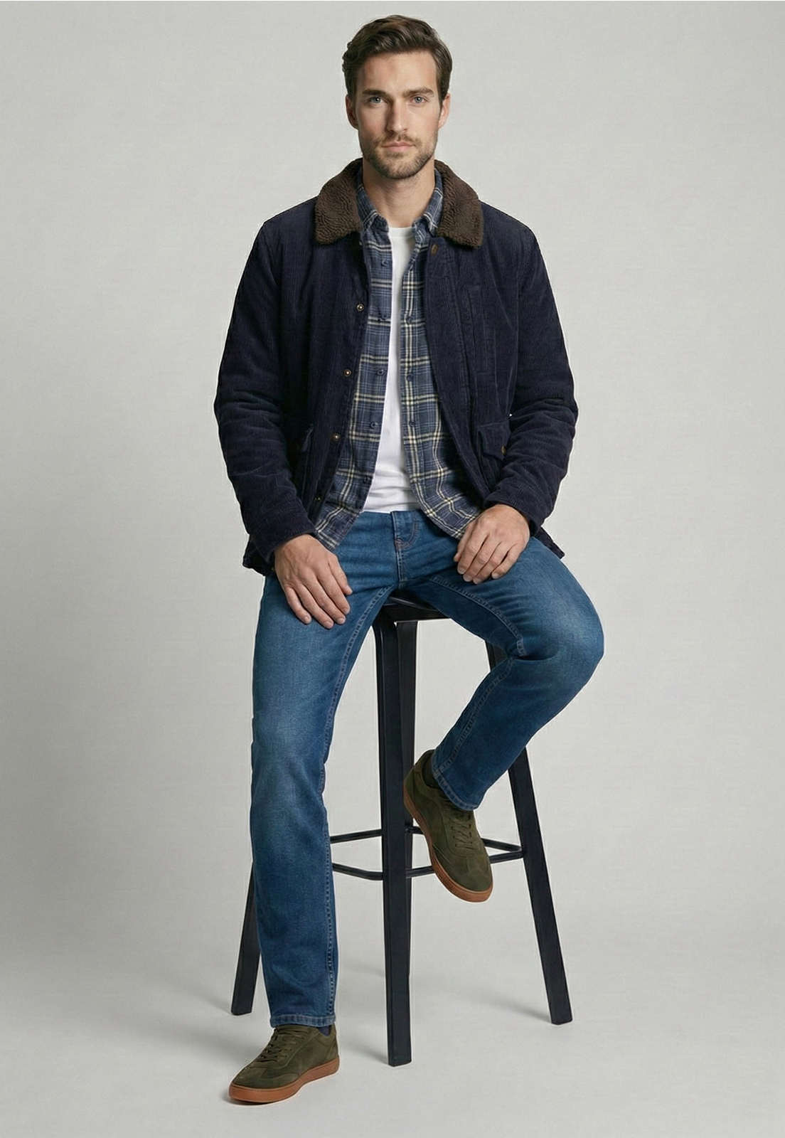 CHAQUETA CINCINATTI NAVY - 5