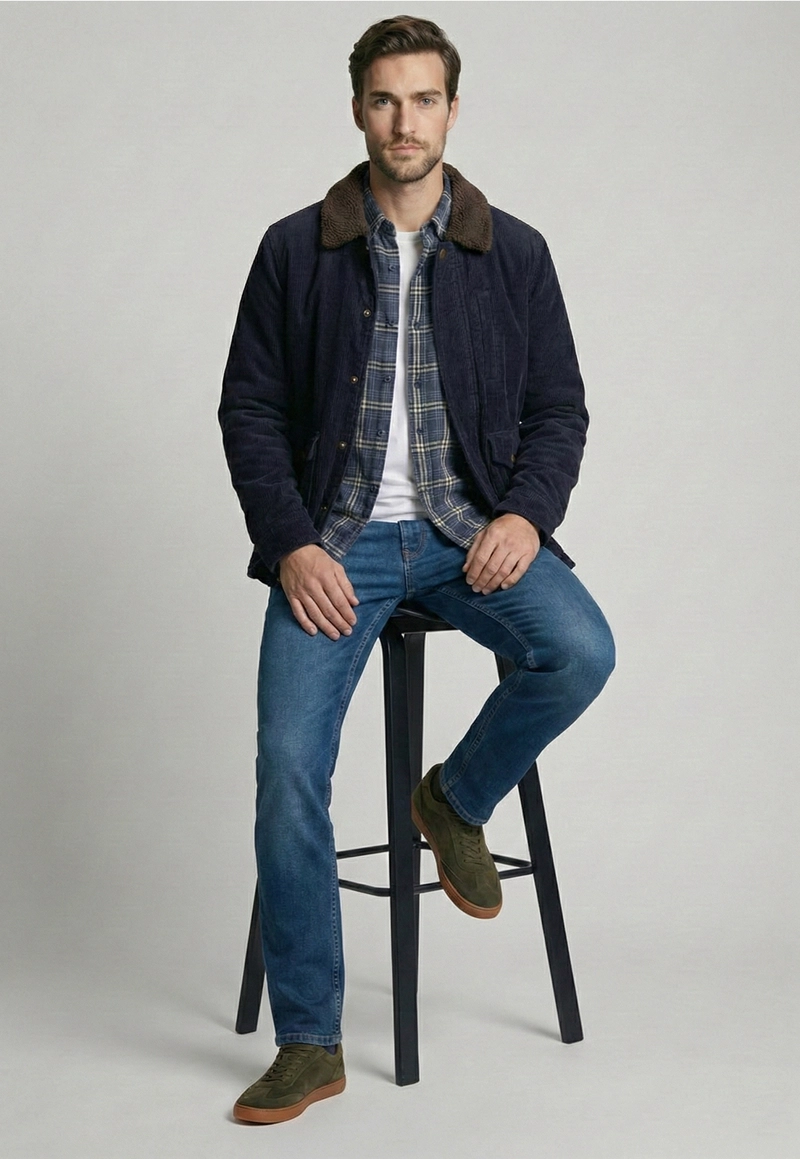 CHAQUETA CINCINATTI NAVY - 5