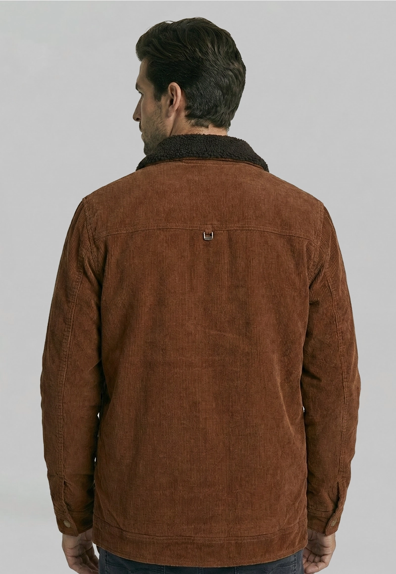 CHAQUETA CINCINATTI DK BROWN - 4