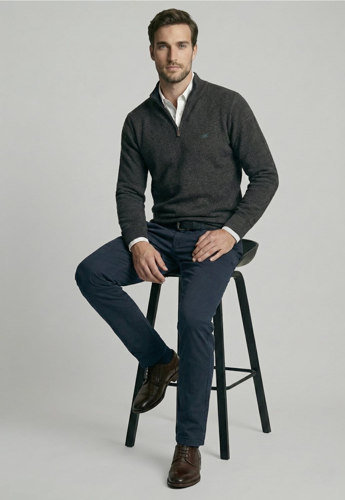 SWEATER BAYTOWN CHARCOL MELA - 5