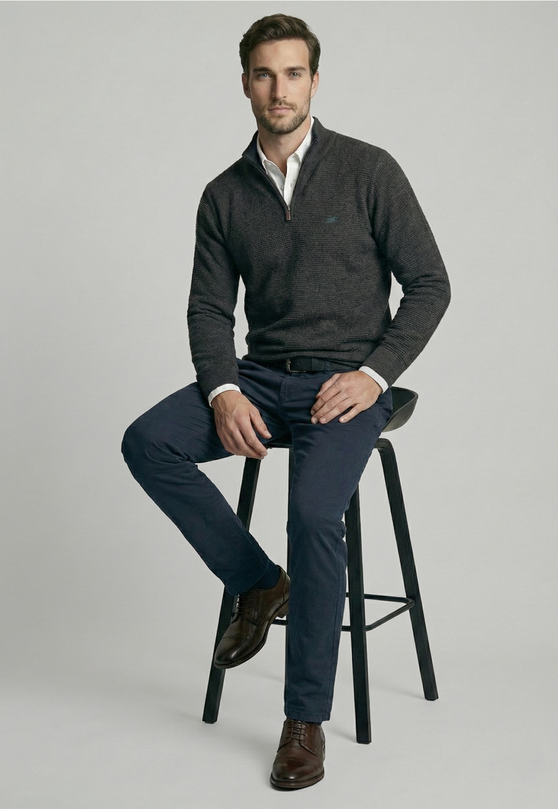 SWEATER BAYTOWN CHARCOL MELA - 5