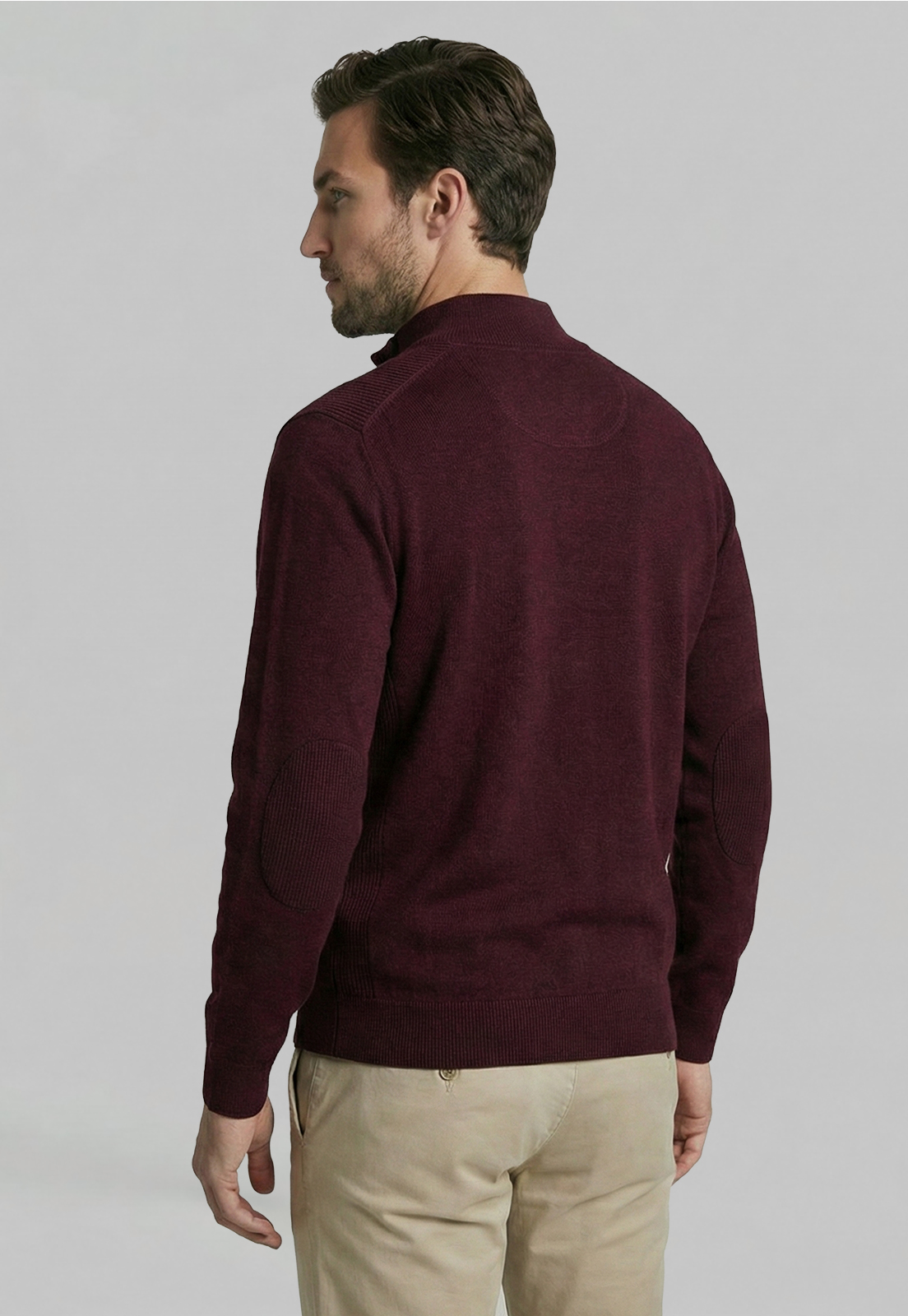 SWEATER BRISTOL PLUM MELANGE - 4
