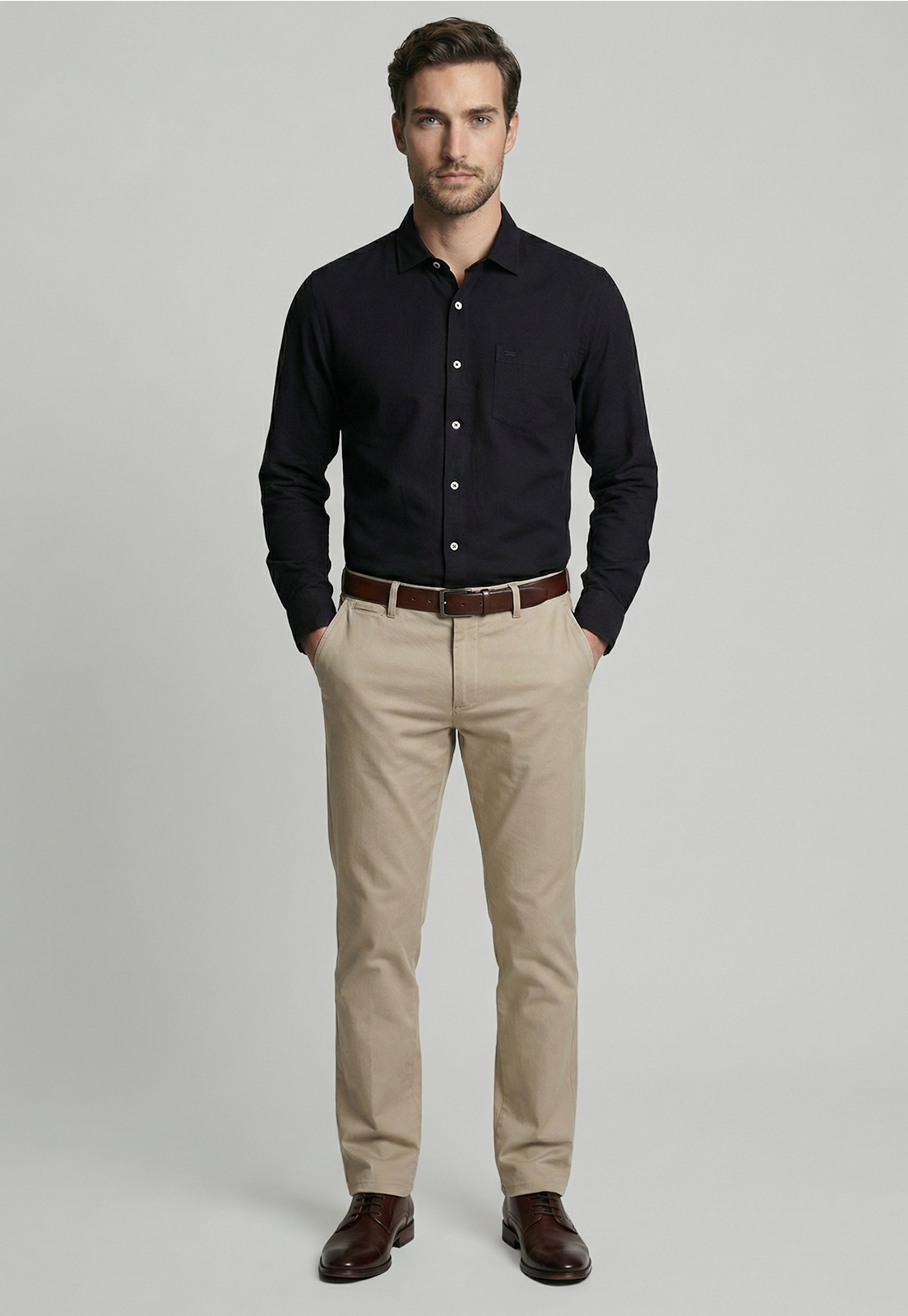 CAMISA CONNECTICUT BLACK - 2