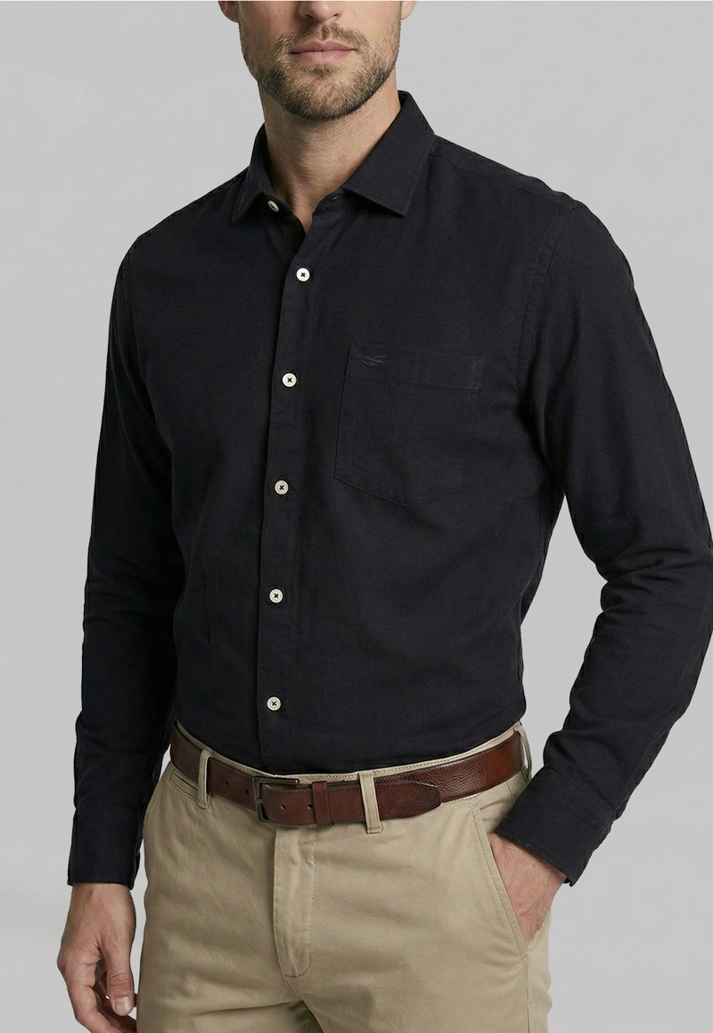 CAMISA CONNECTICUT BLACK - 3