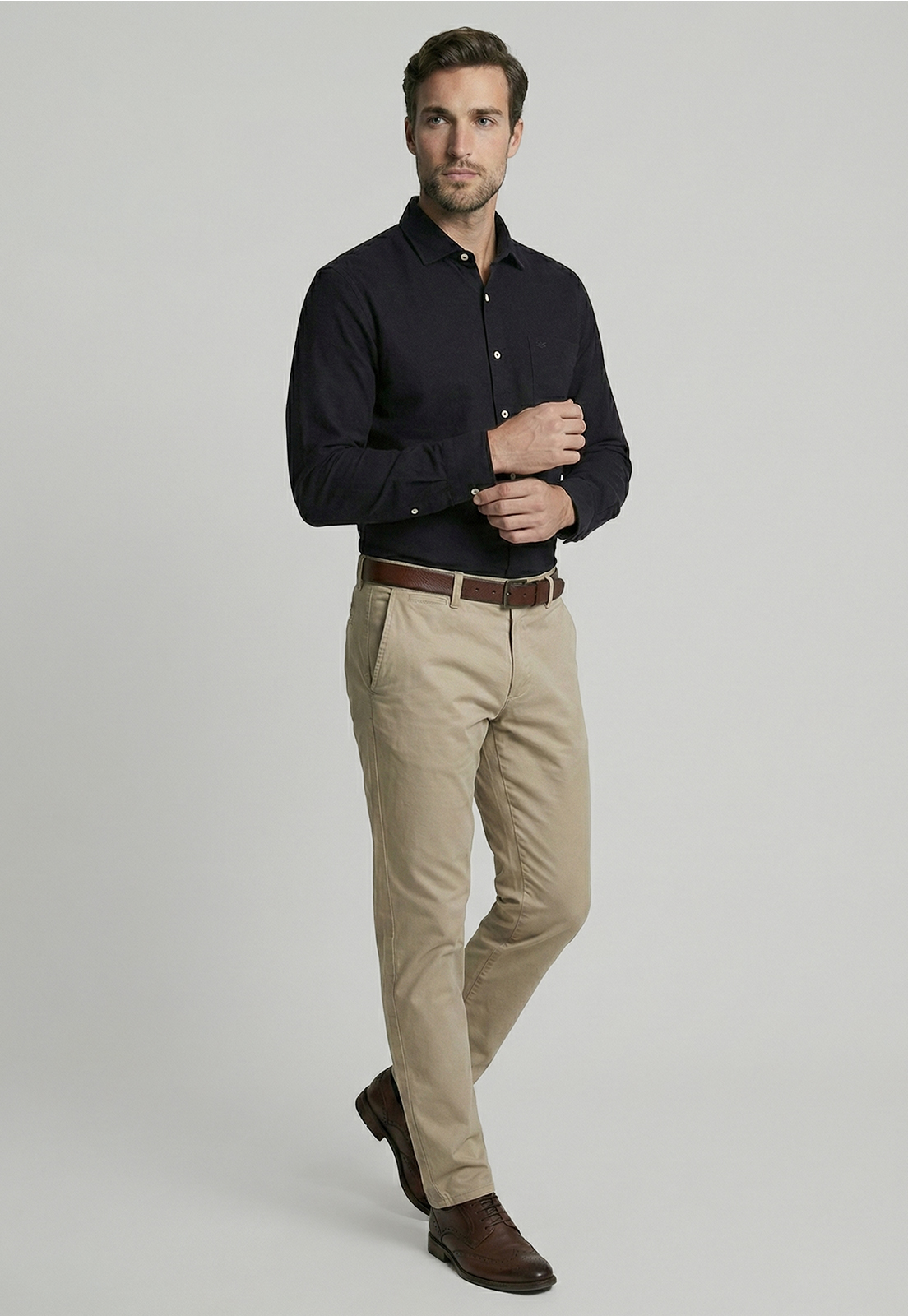 CAMISA CONNECTICUT BLACK - 5