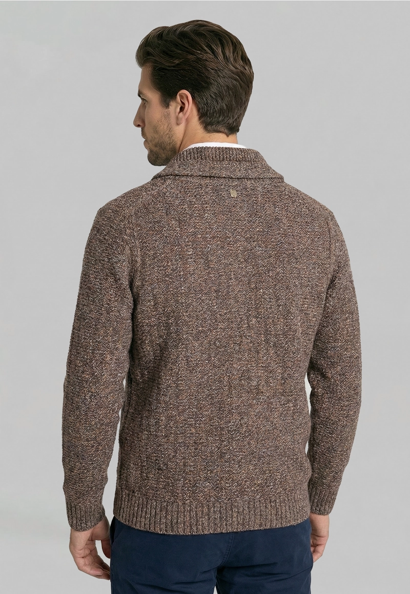 CARDIGAN DENVER BROWN - 4