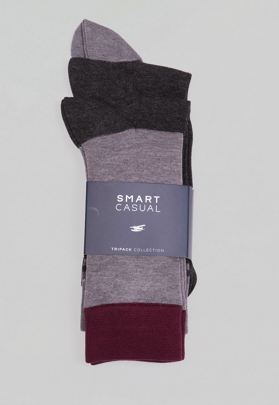 TRI PACK CHICAGO GREY MELANGE - 2