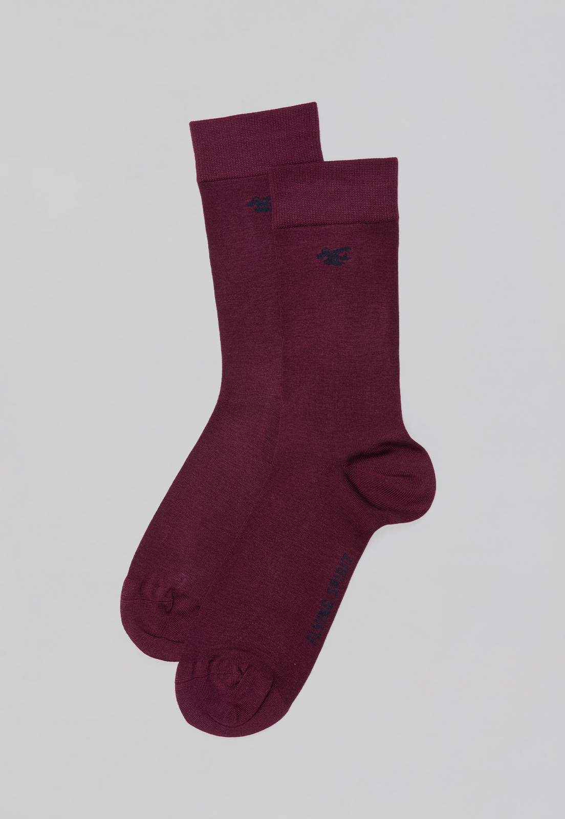 CALCETINES ALABAMA BURGUNDY - 1