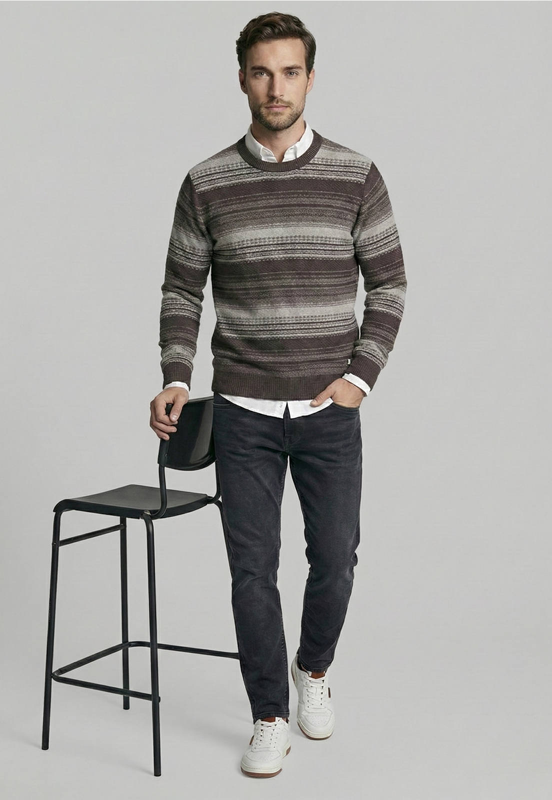 SWEATER CLEVELAND DK GREY - 5