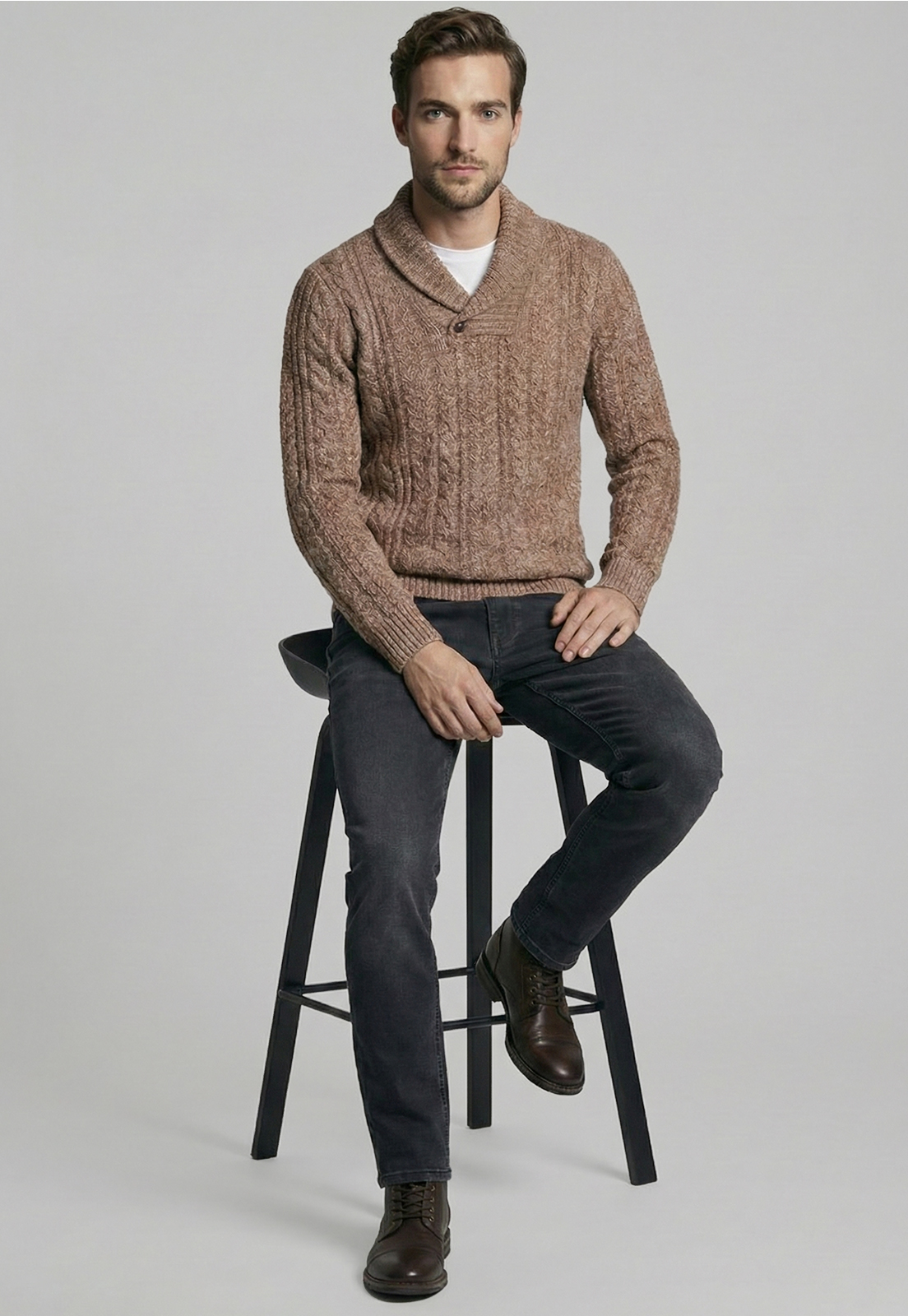 SWEATER COLORADO BROWN - 5