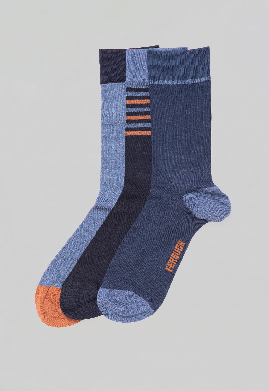 TRI PACK CHICAGO NAVY MELANGE - 1