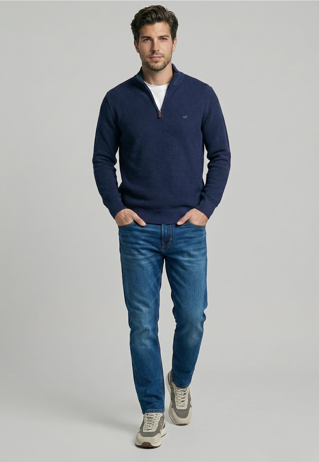 SWEATER NAVY BAYTOWN - 2