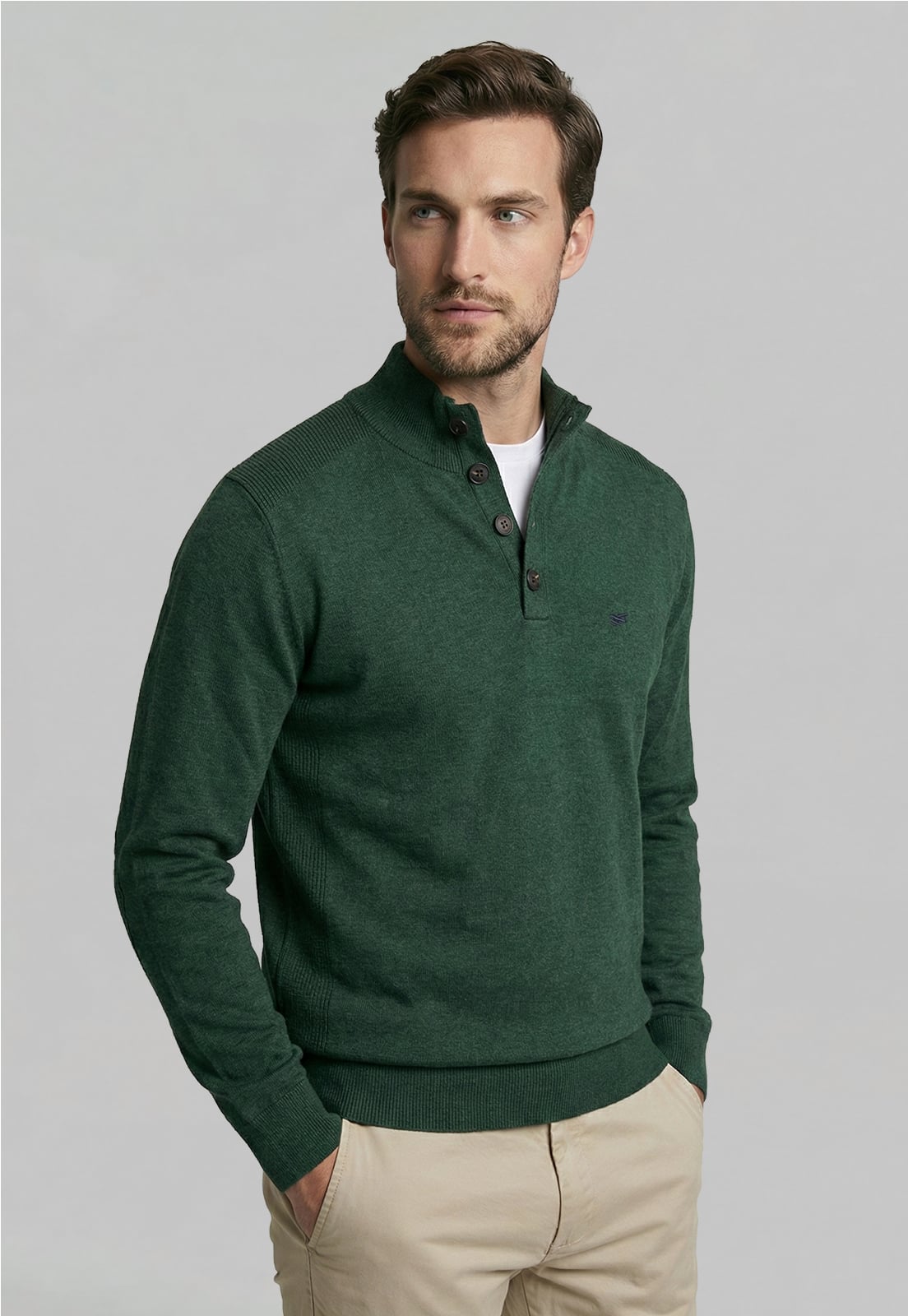 SWEATER BRISTOL RIVER MELANGE - 1