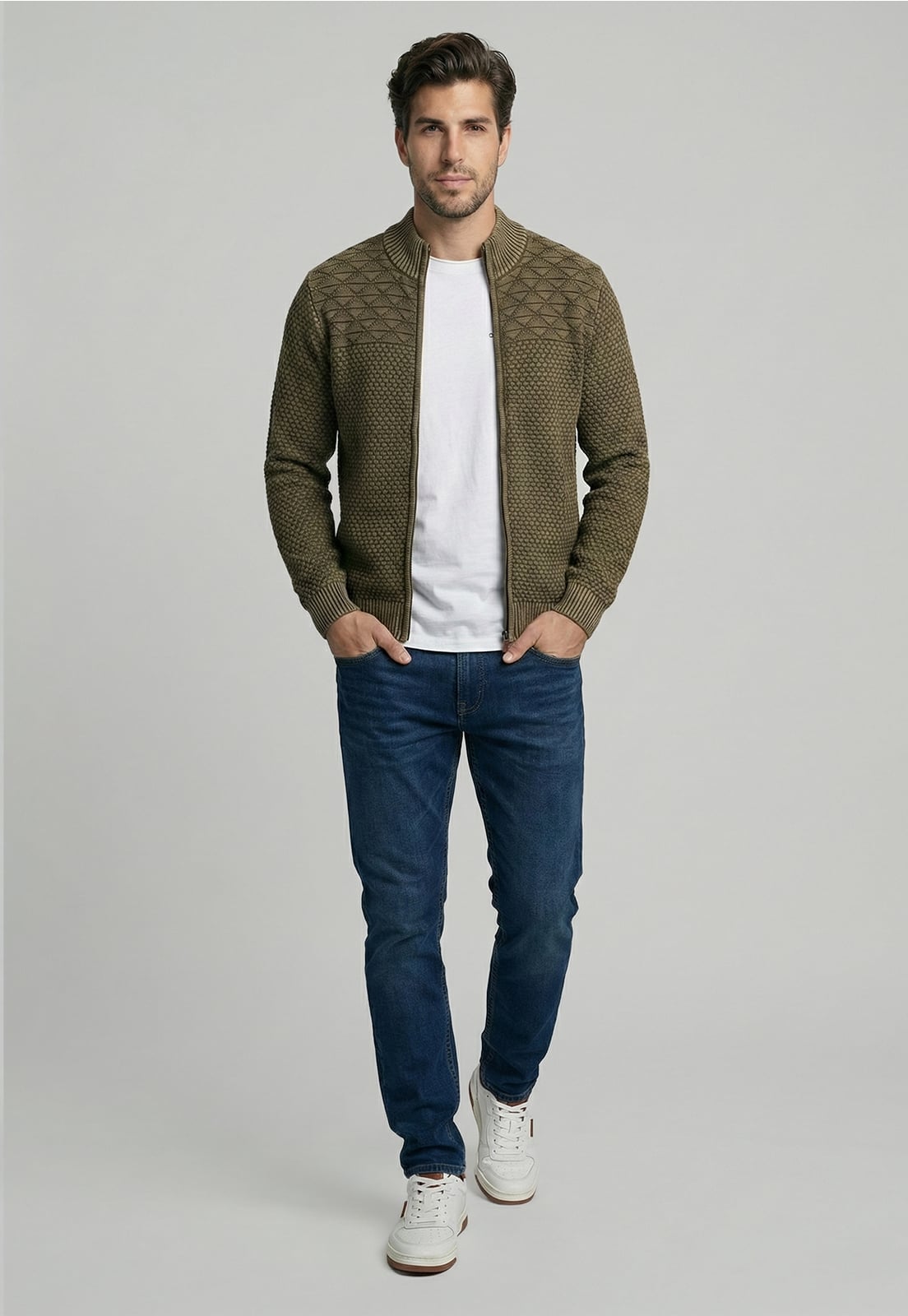 SWEATER BUFFALO GREEN - 2