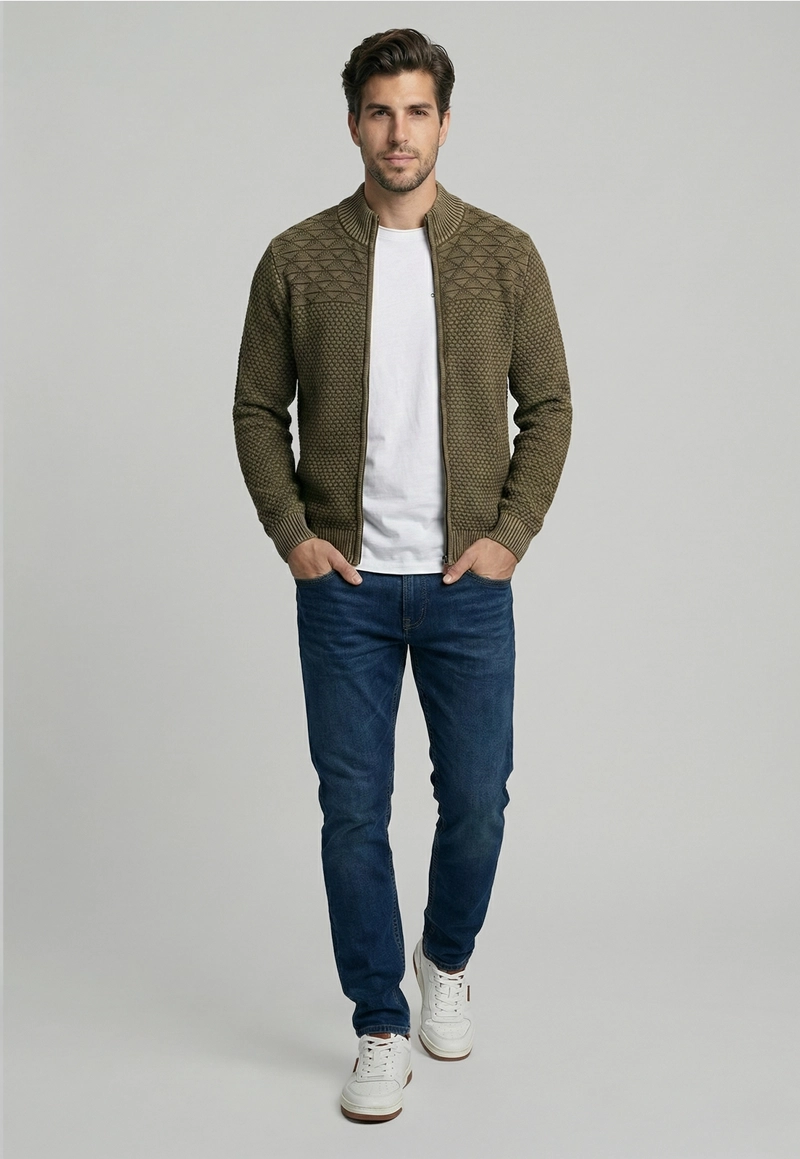SWEATER BUFFALO GREEN - 2
