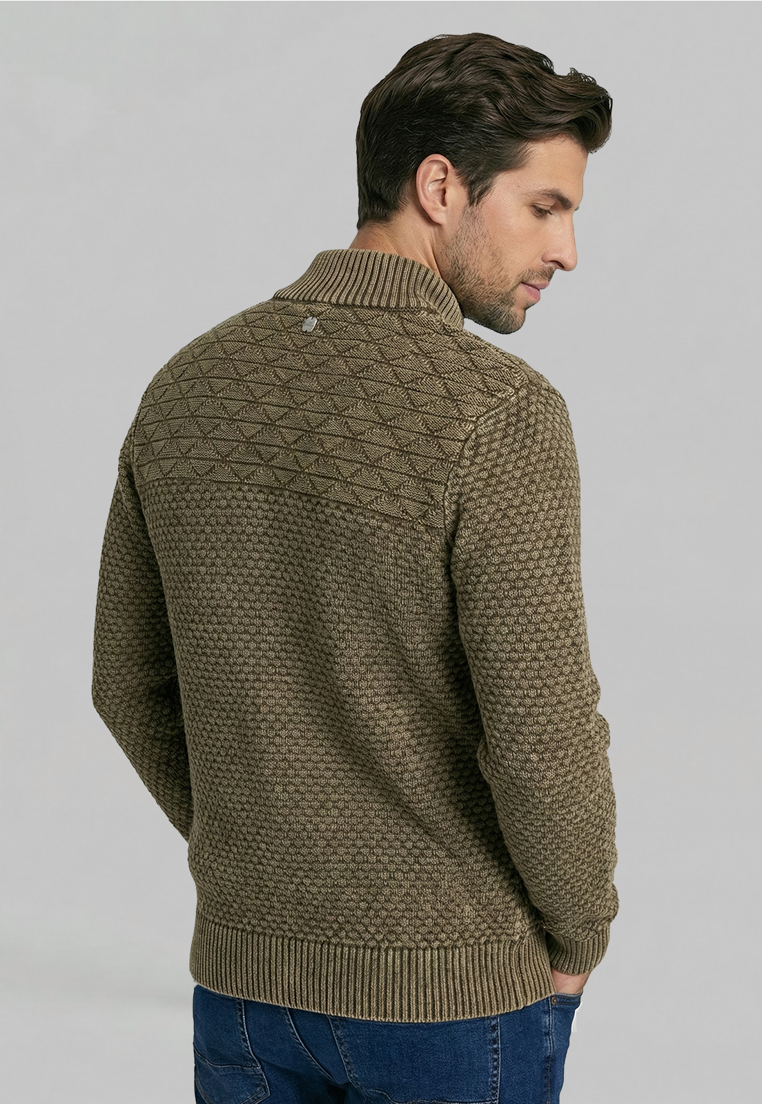 SWEATER BUFFALO GREEN - 4