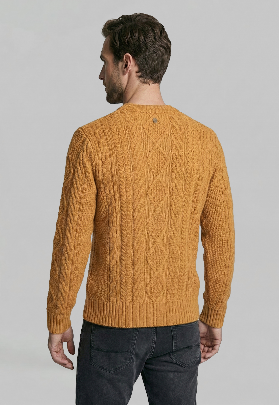 SWEATER CHANDLER LT CAMEL MELANGE - 4