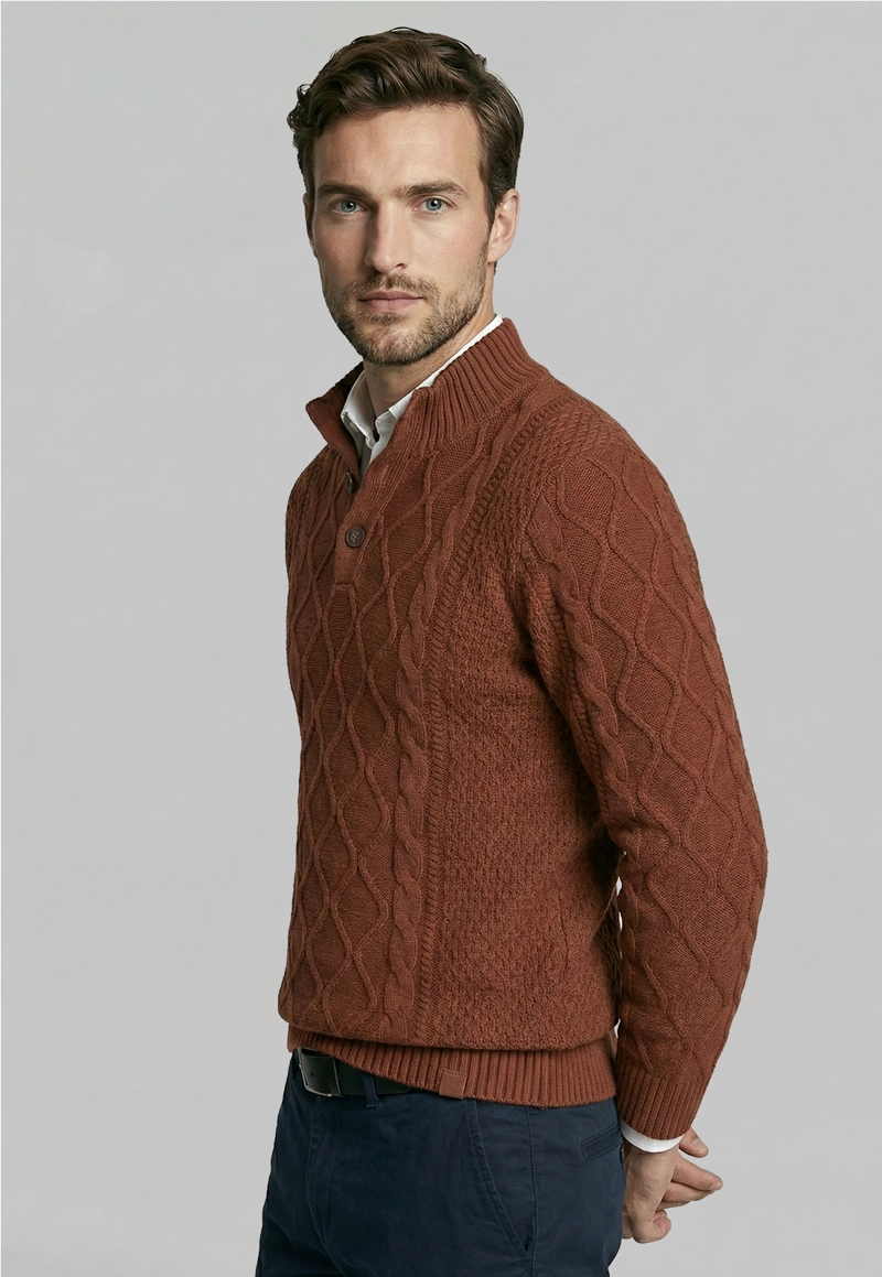 SWEATER CINCINNATI CAMEL - 1