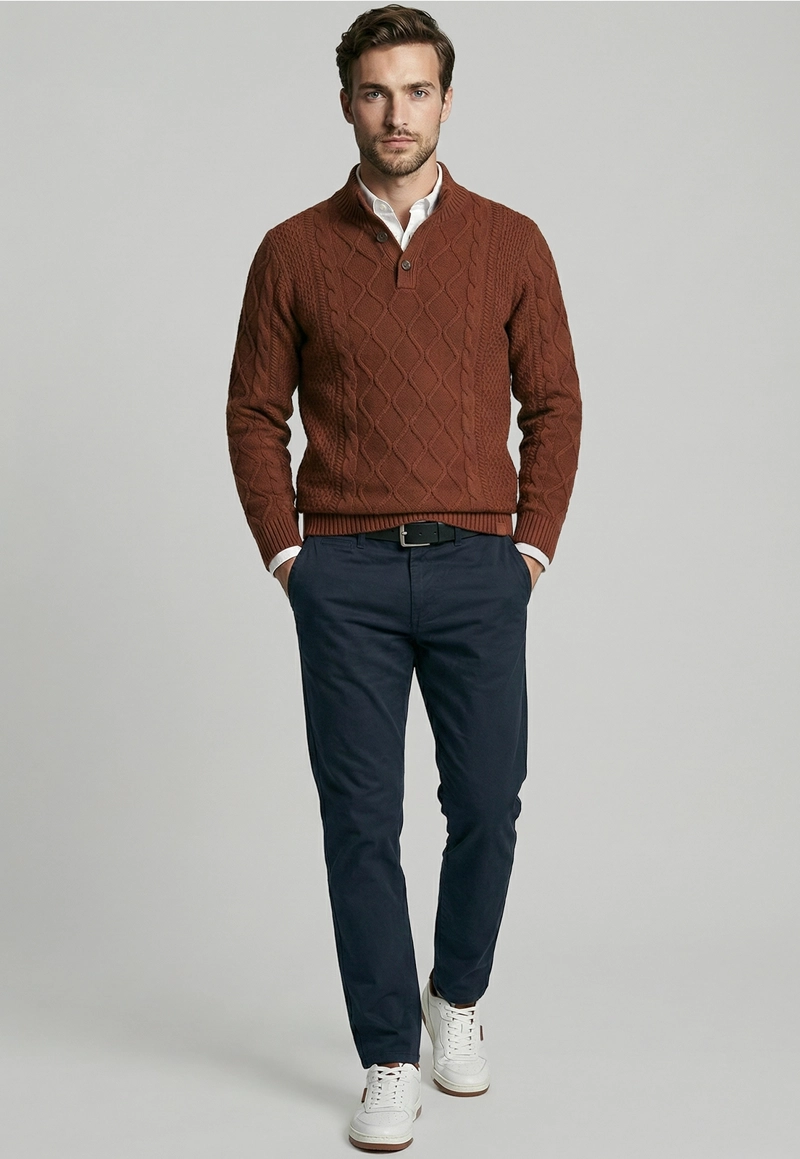 SWEATER CINCINNATI CAMEL - 2