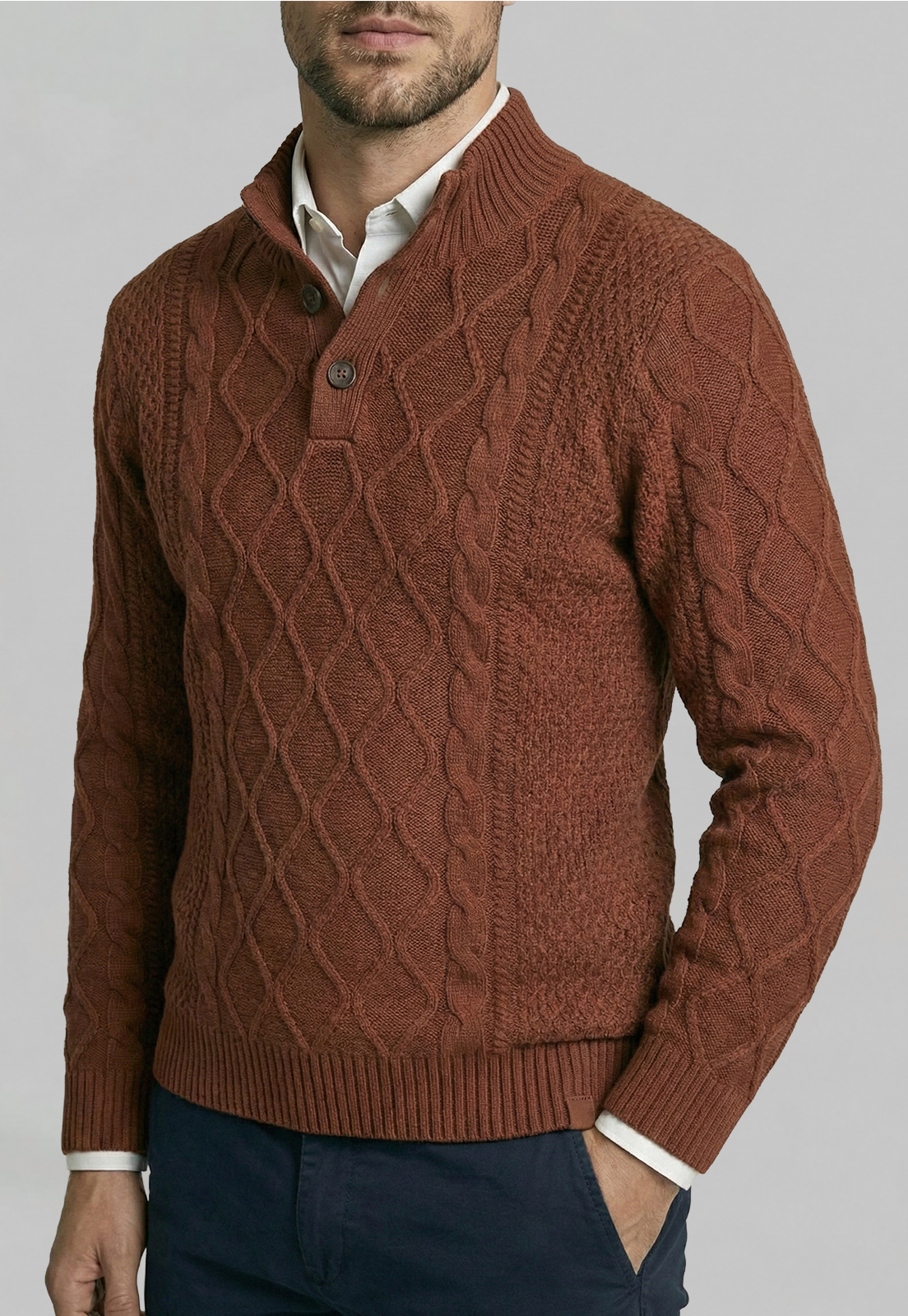 SWEATER CINCINNATI CAMEL - 3