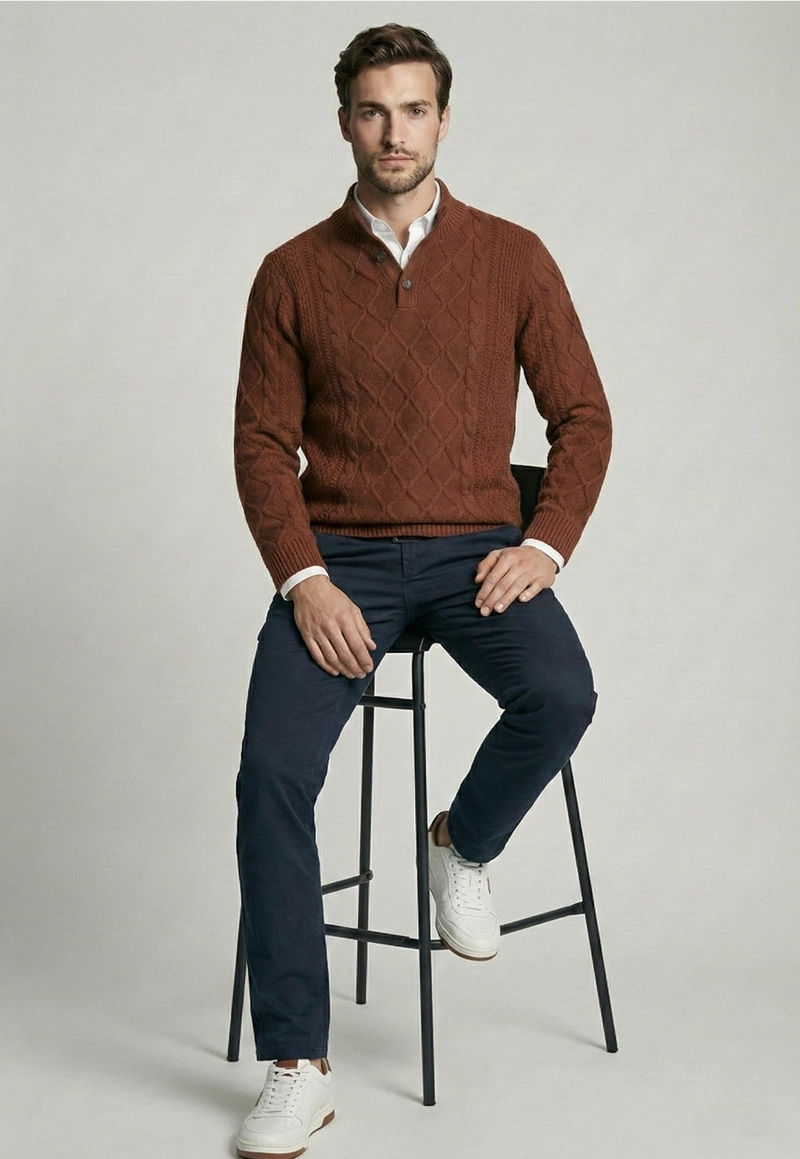 SWEATER CINCINNATI CAMEL - 5