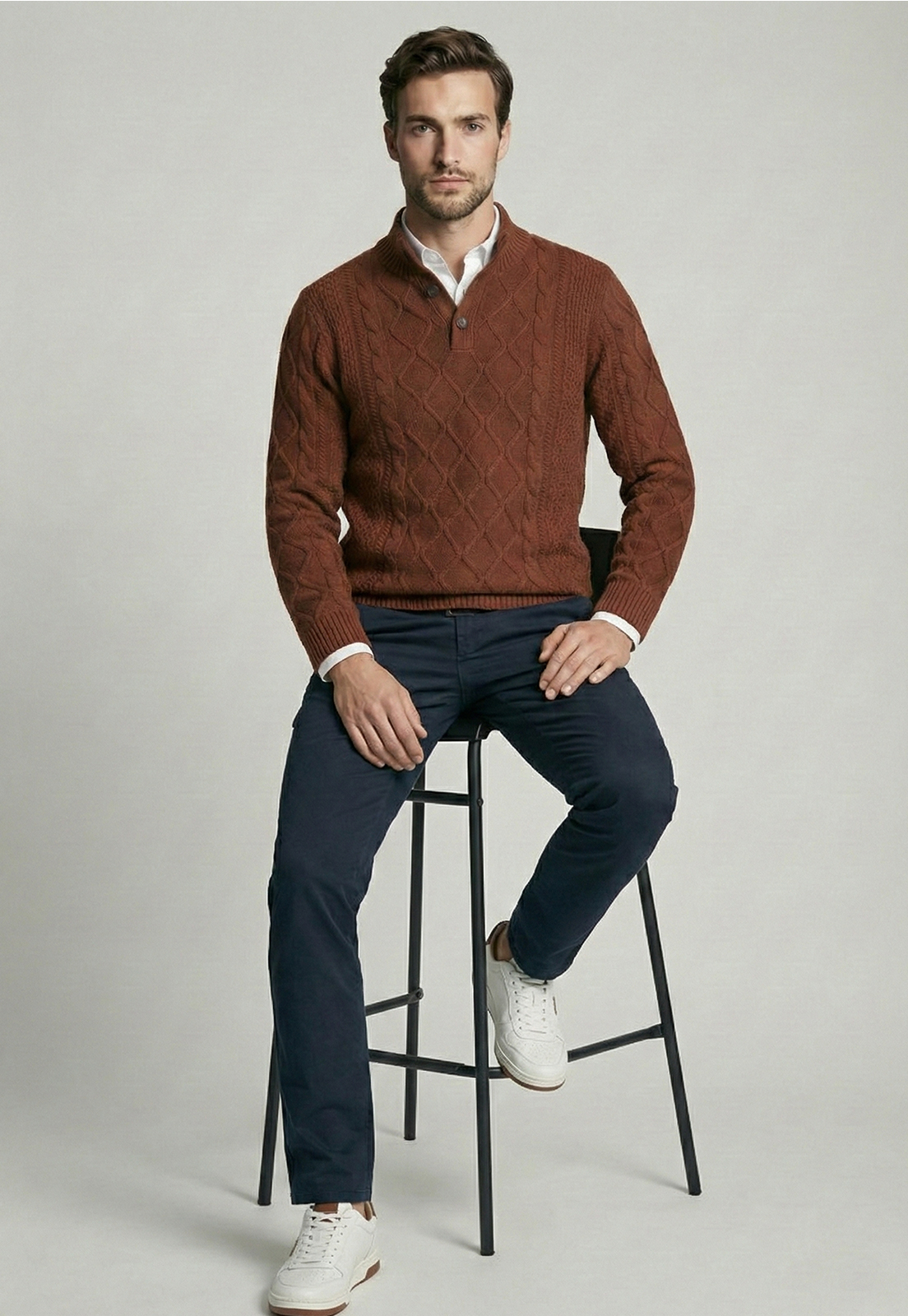 SWEATER CINCINNATI CAMEL - 5