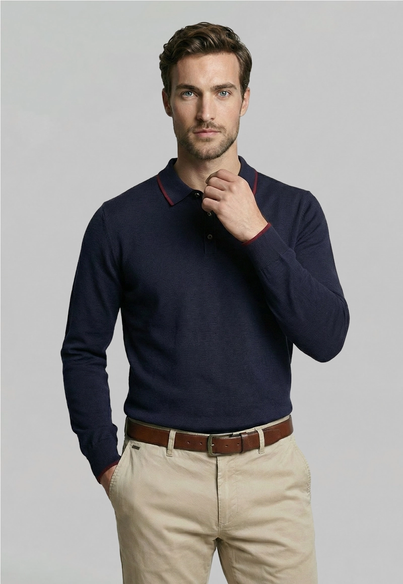 POLERA CLEVELAND NAVY - 1