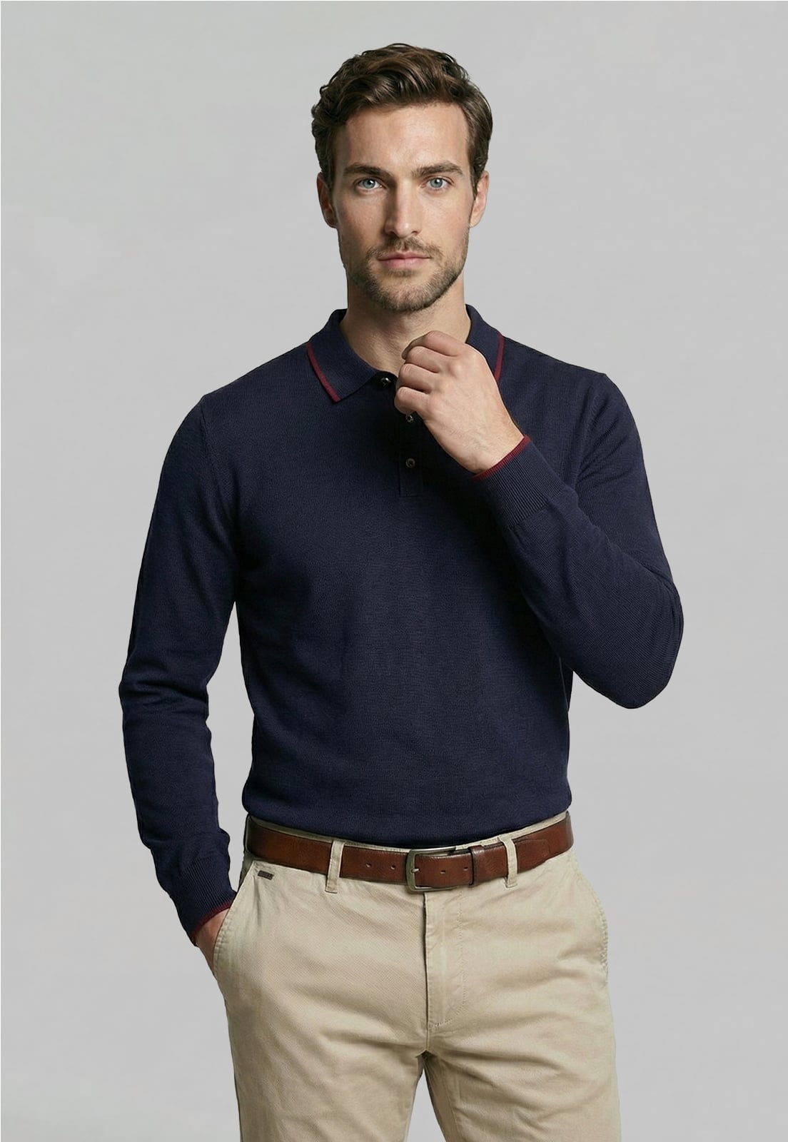 POLERA CLEVELAND NAVY - 1