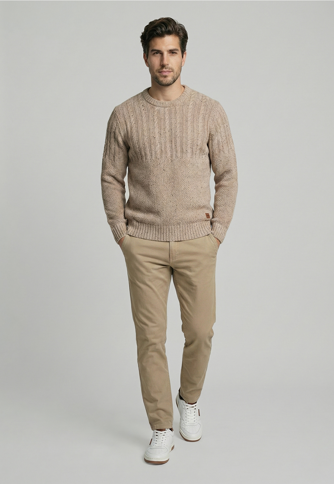 SWEATER DOWNEY OYSTER - 2