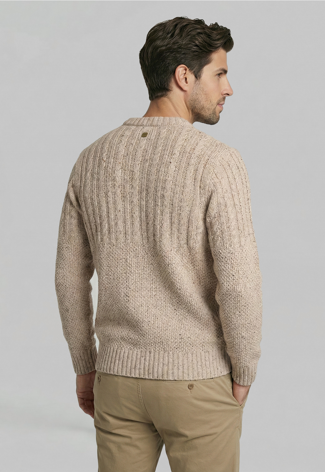 SWEATER DOWNEY OYSTER - 4