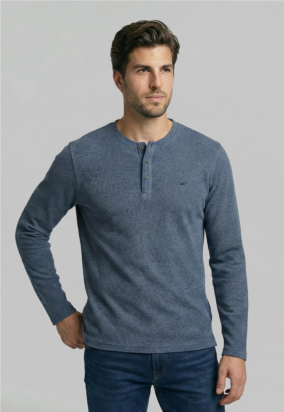 POLERA CLEVELAND INDIGO - 1