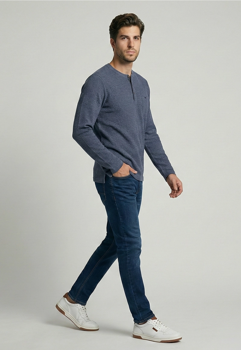 POLERA CLEVELAND INDIGO - 5