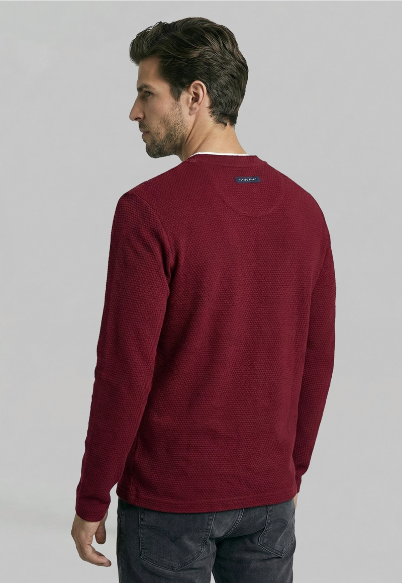 POLERA CINCINNATI BURGUNDY - 4