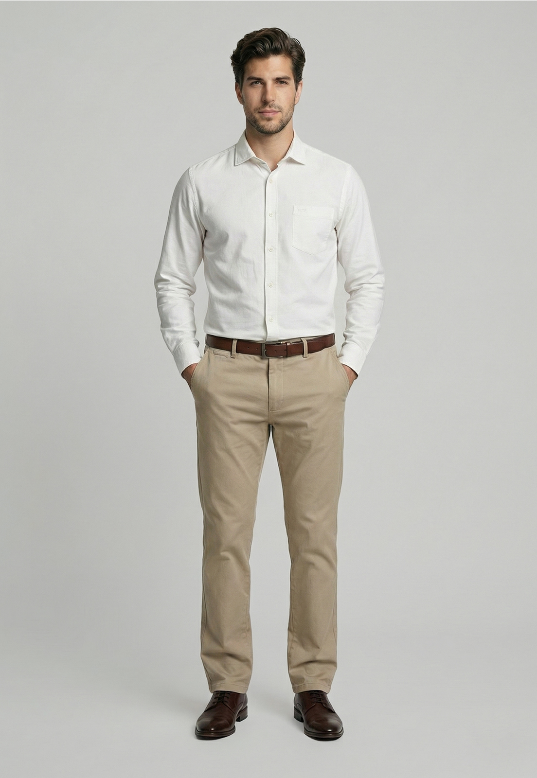 CAMISA CONNECTICUT WHITE - 2