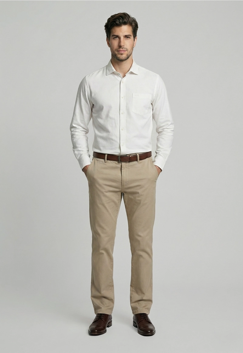 CAMISA CONNECTICUT WHITE - 2
