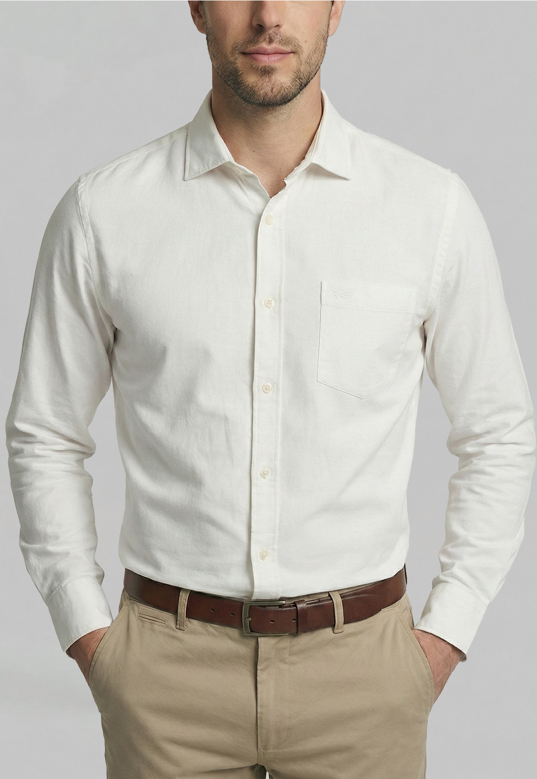 CAMISA CONNECTICUT WHITE - 3